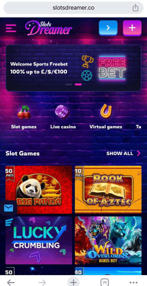 Slots Dreamer Mobile Casino