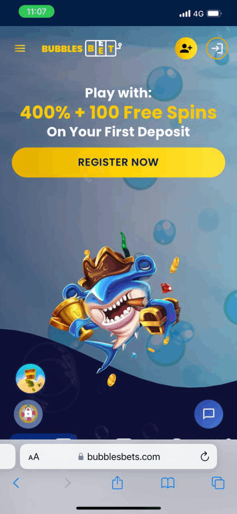 BubblesBet Mobile Casino 