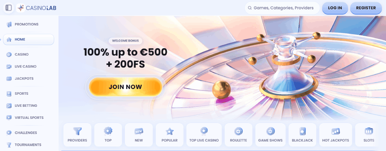 Casinolab Casino Main