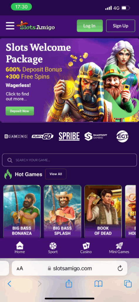 Slots Amigo Mobile Casino