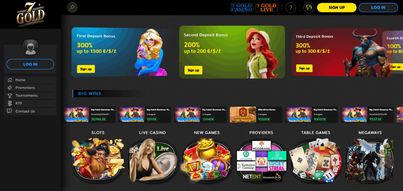 7 Gold Casino Main