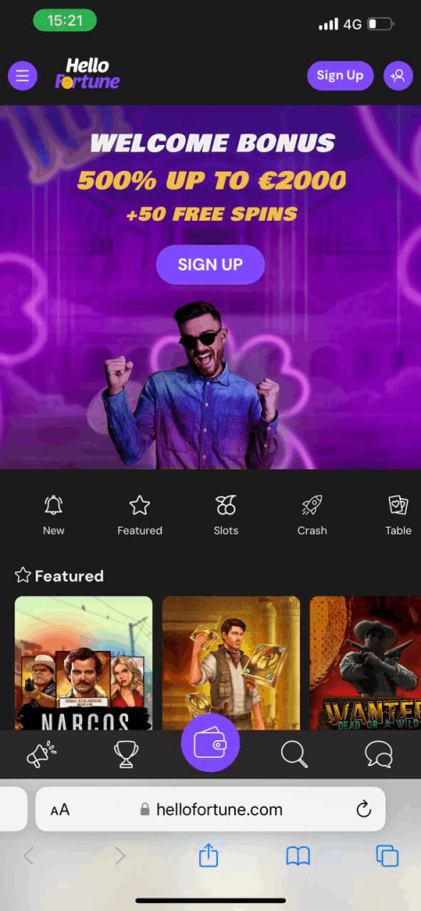 Hello Fortune Casino Mobile
