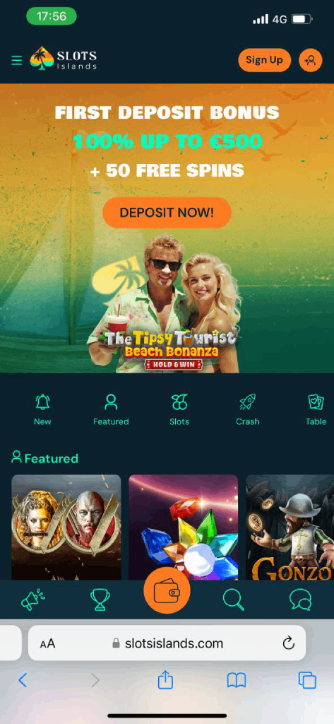 Slots Island Casino Mobile
