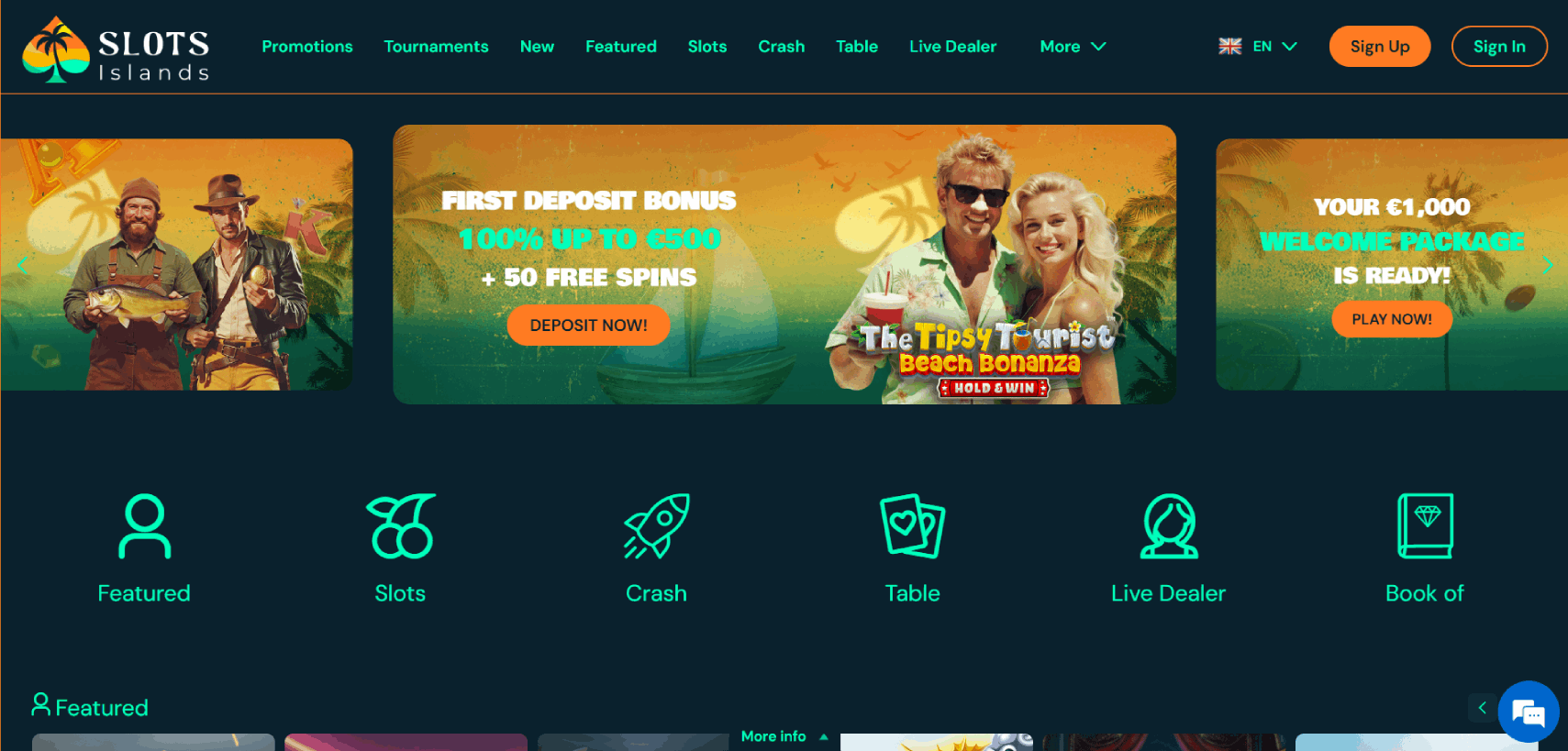 Slots Island Casino Main