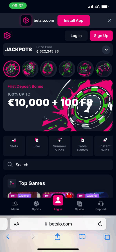 Betsio Mobile Casino