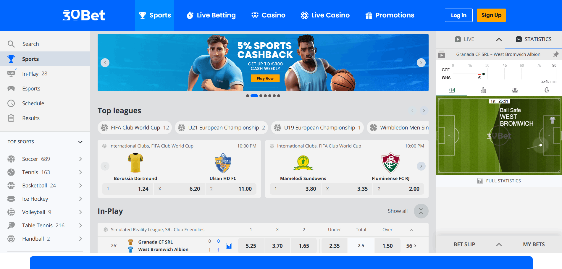 30bet Sportsbook