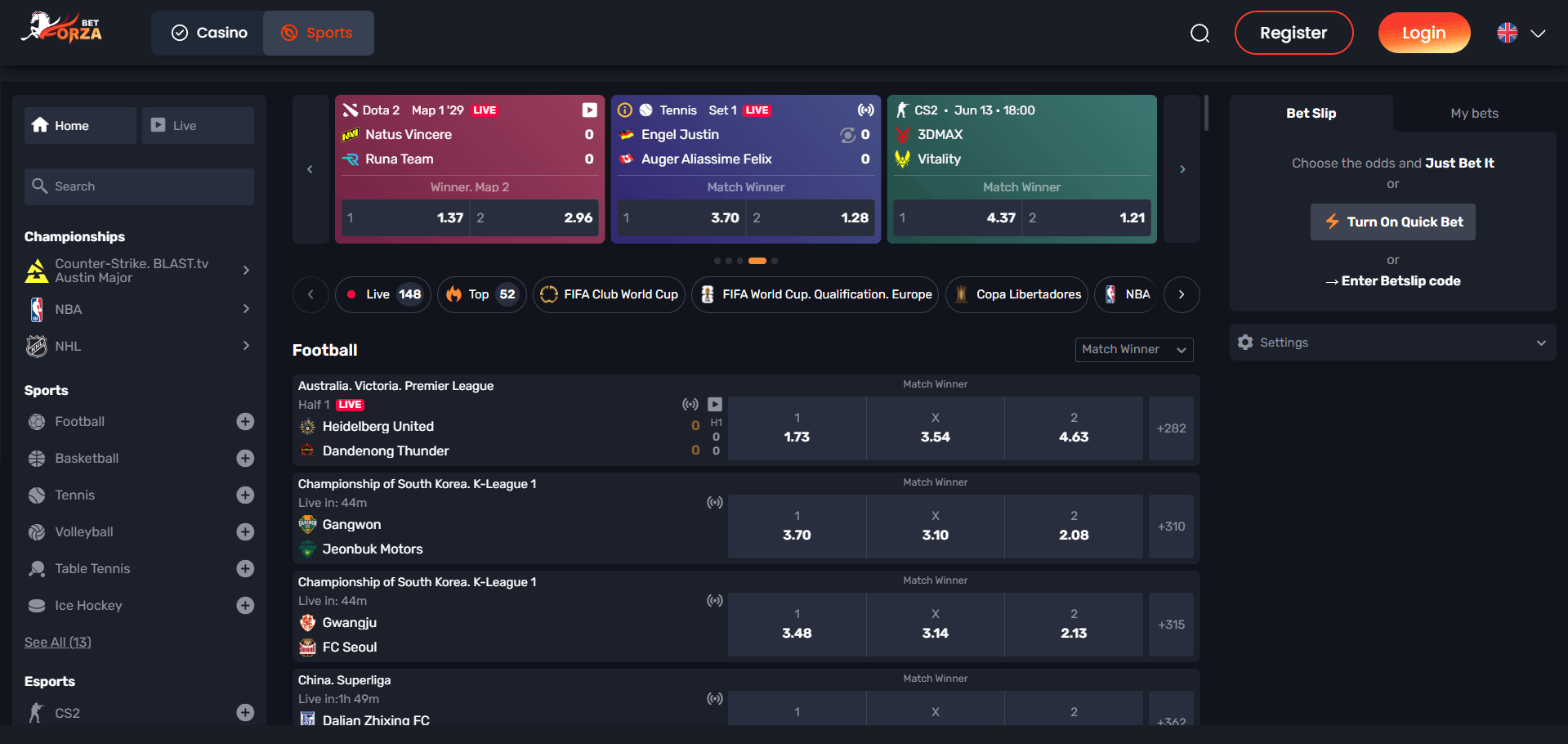 ForzaBet Sportsbook