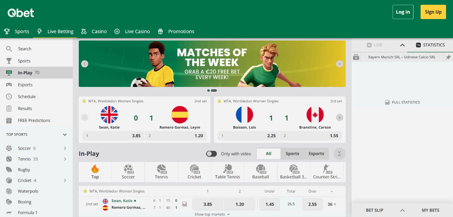 Qbet Sportsbook